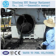 tyre recycle oil equipment