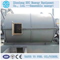 Complete used tire pyrolysis oil refine machine