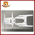  Ultra-Slim Double Arm Flat Screen Wall Mount with Tilt and Swivel For Large Scr