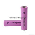 3.7V 2600mAh Li-ion battery 1