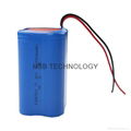 7.4V 4400mAh Li-ion battery pack