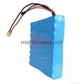 60V2200mAh total Li-ion battery pack 1