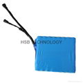 60V2200mAh total Li-ion battery pack 3