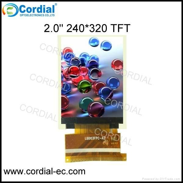 2.0 Inch 240x320 TFT LCD MODULE CT020BHJ18