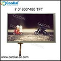 7.0 Inch 800x480 TFT LCD MODULE with TTL Interface CT070PPL07