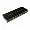 HDMI Splitter 1X4 extender By Single CAT5e/6/7  Up TO 60m & Support 3D Full HD 2