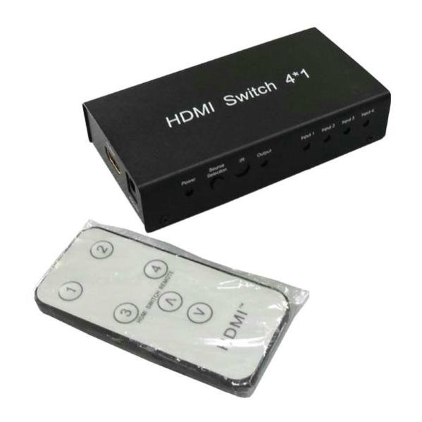 HDMI switcher 4x1 4 to 1 HDMI switch 3