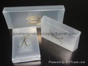 clear PP pet pvc hanger box 4