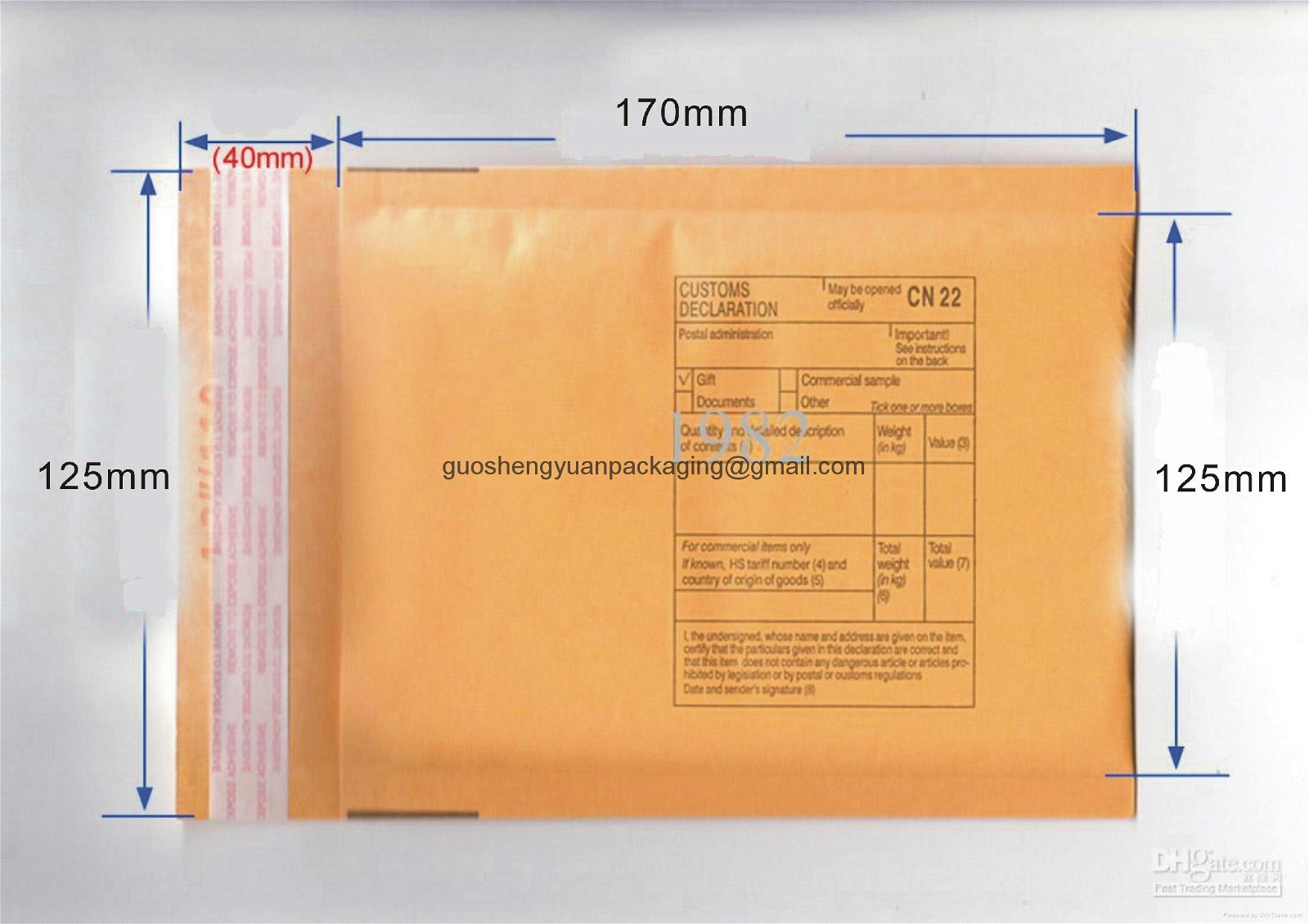 Yellow Kraft Bubble Envelope Bubble Mailers Padded Envelopes Bags Bubble Shippin 5