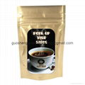 plastic bag coffee bag stand up pouch