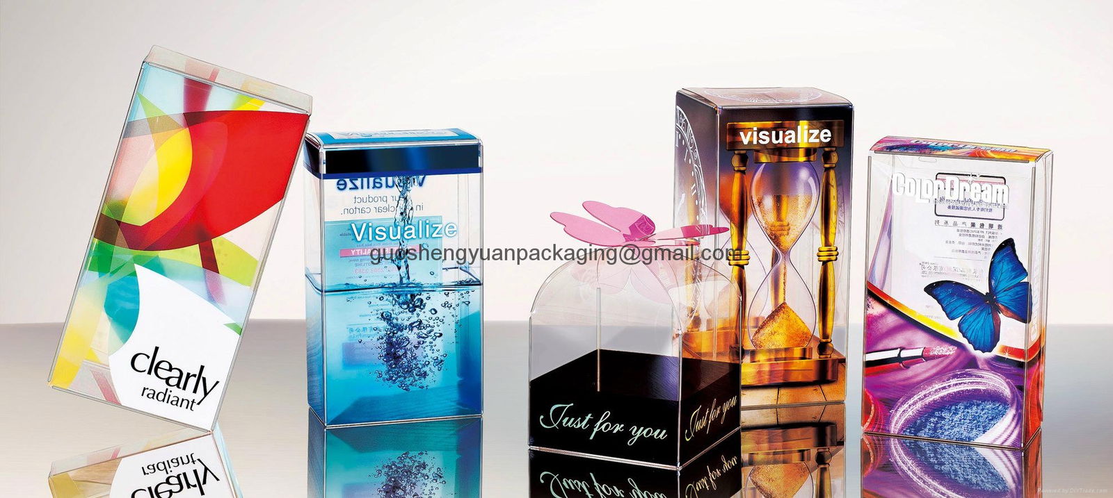 offset printing plastic box favor box 5