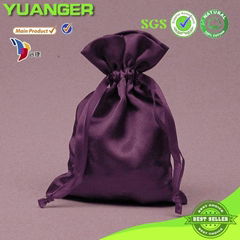 2014 popular Excellent custom made satin pouch embroidered bag OEM Manufature & 