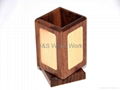 wooden rolling pen holder 1