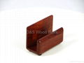 personalized wooden business card holder