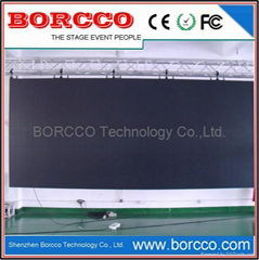 high resolution rental stage indoor led mesh screen P5.2