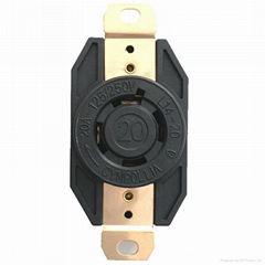 CYMPOLLIA  NEMA L14-20R Twist-LockHeavy Duty Power Receptacle, 3P4W,20A 125/250V