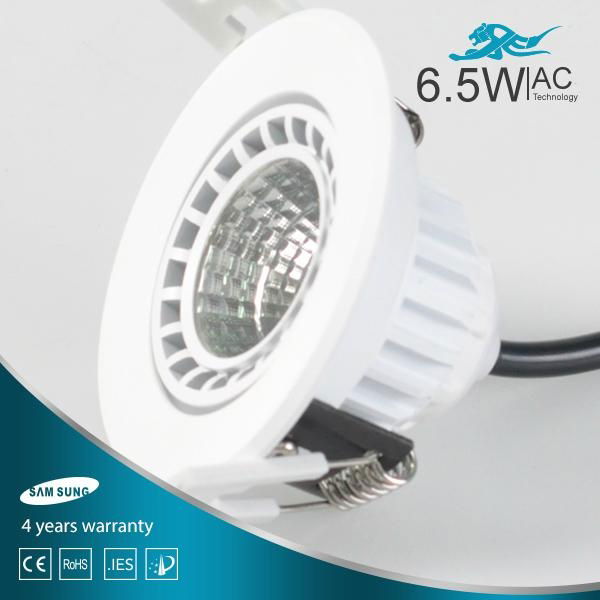 Wholesale 6W AC led cob china supplier led light 3