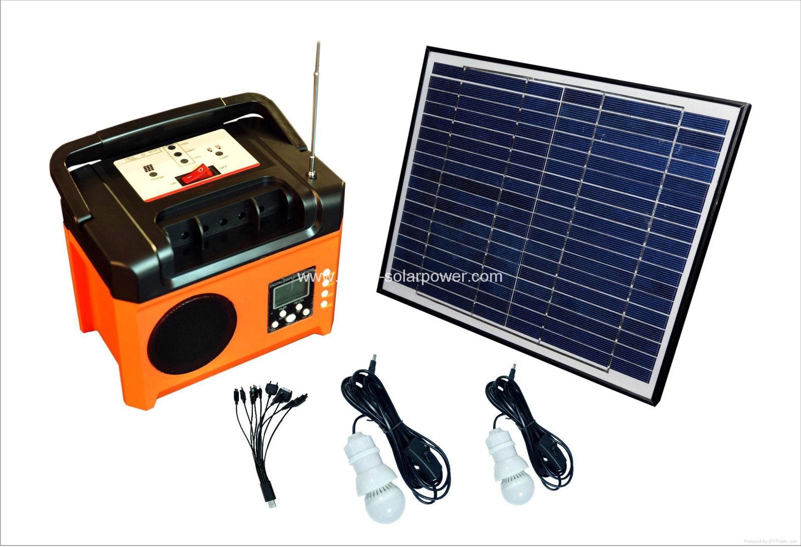 Portable Solar Power System Solar System Mini Home Solar Power System for Home