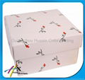 Guangzhou custom made gift paper box with lid 2