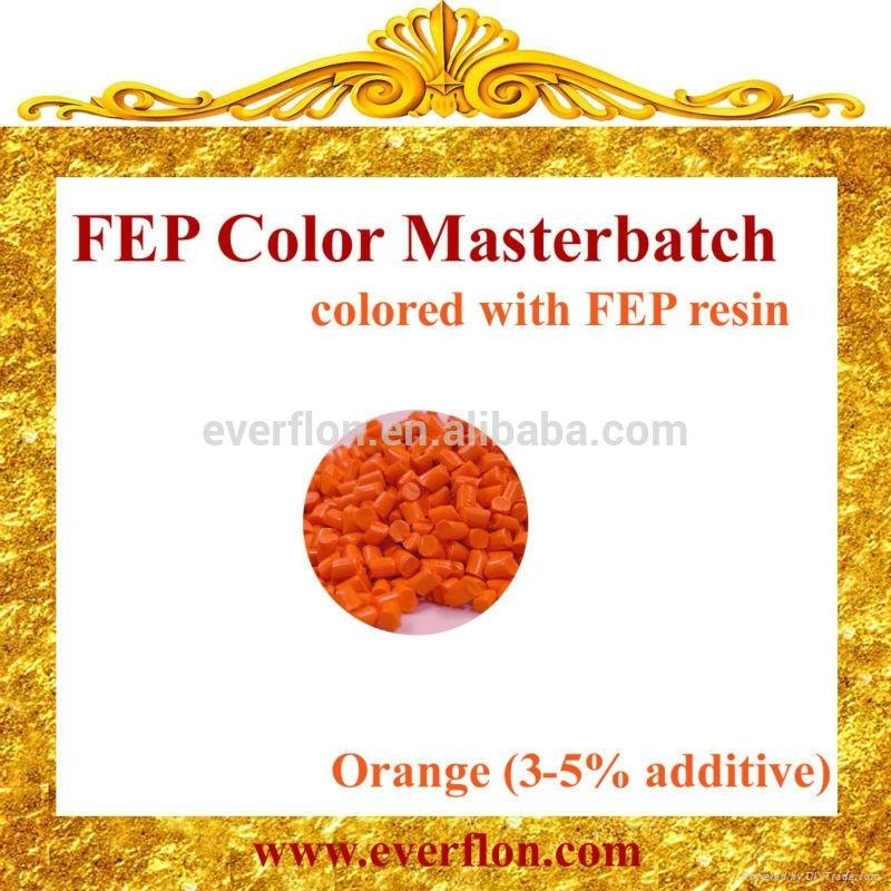 FEP Orange Color Masterbatch