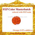 FEP Orange Color Masterbatch 1