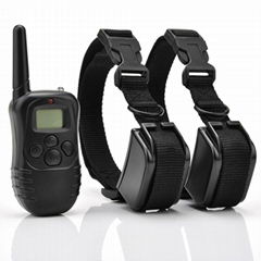 300m Remote pet training collar,dog shock control with LCD display in hot sale