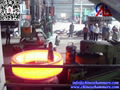 Gear blank, flange forging by ring rolling machine