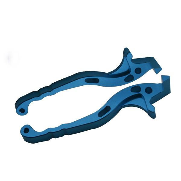 cnc anodizing colourful motorcycle brake lever