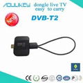 DVB-T2 pad TV tuner used for Android device 