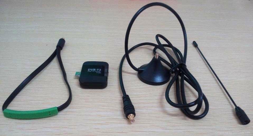 DVB-T2 pad TV tuner used for Android device  2