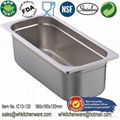 5L stainless steel ice cream pan