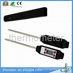 LCD digital food meat cooking thermometer for kitchen and barbecue 