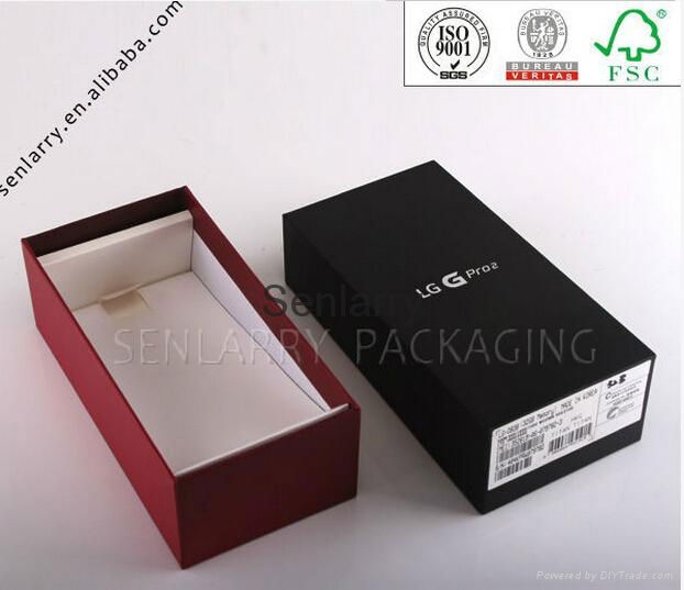 Promotional custom luxury carboard packaging box made in shenzhen 3