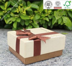 2015 new product promotion decorative design gift paper box inserts for jewelry