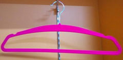 Strong & Smooth Velvet ABS Clothes Hanger