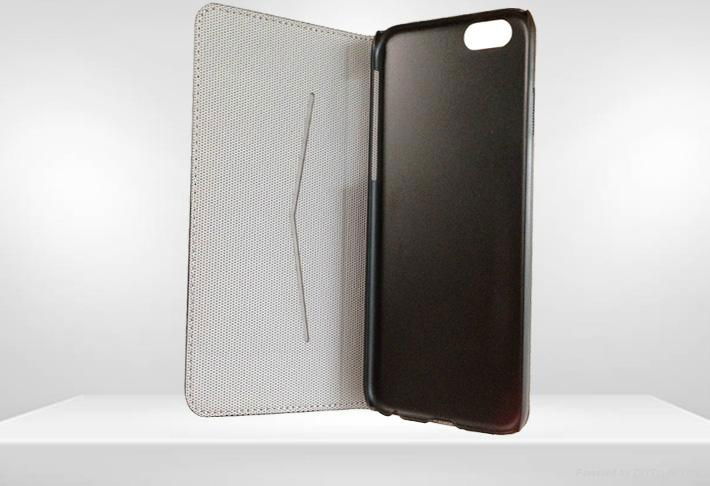 crossed PU cover for iphone 6 & Plus 4