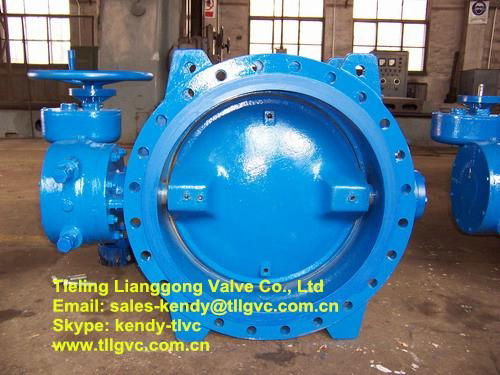 Din F4 Iron Butterfly Valve