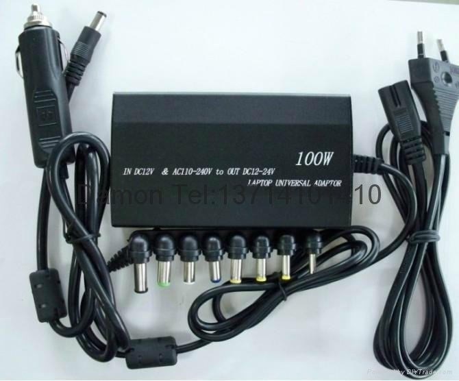 Universal laptop adapter 100W for home&car use 4