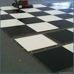 RK factory price black and white dance floor