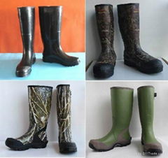 2015 New Fashion Hunting Rubber Rain Boots