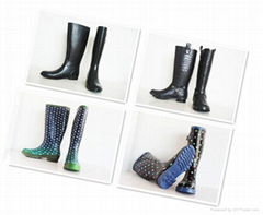 Various Rubber Rain Shoes Gum Boots