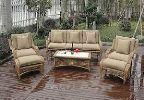 Round Rattan Sofa Set Esr-9250