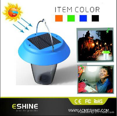 Top Sale Emergency Portable Easy to Carry Solar Camping Lantern 2