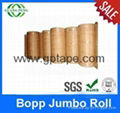 Best quality custom size opp jumbo roll packing tape 4