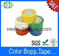 Custom colorful opp sticking tape for sealing