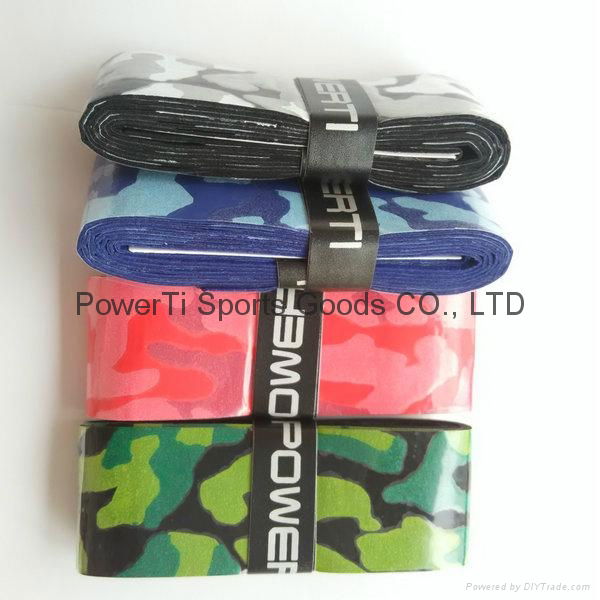 2015 newest PU camo tennis racket overgrips 2