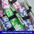 Flower printing tennis overgrips tacky feel 1