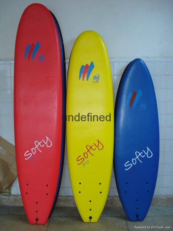 2015 Custom logo IXPE+EPS+HAPE surfboard soft deck surfboard 