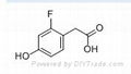 2-氟-4-羥基苯乙酸