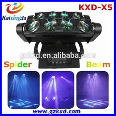 Double row 8*10w rgbw moving head beam 